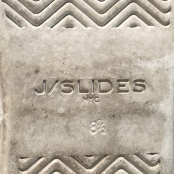 J/Slides Mauve Pink Studded bow Leather Slip on Sneakers size 8.5 - Picture 10 of 10